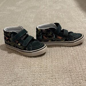 Vans dinosaur high tops size 2.5